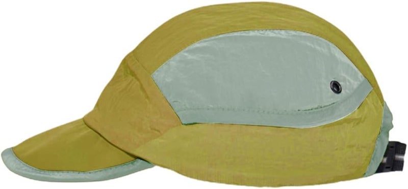 FASHIXD 5-Panel Hat for Men - Quick Dry Lightweight Outdoor Running Hat, Soft brimFoldable Adjustable Sun Protection Sports Design - Image 4